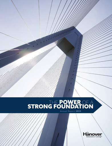 Thumbnail Hanover Insurance Group Annual Report 2022