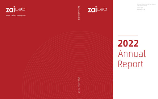 Thumbnail Zai Lab Annual Report 2022