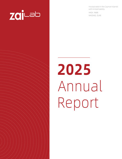 Thumbnail Zai Lab Annual Report 2025