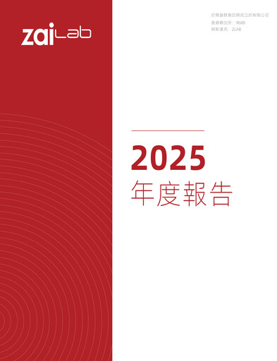 Thumbnail Zai Lab Annual Report 2025