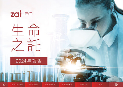 Thumbnail Zai Lab ESG Report 2024