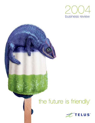 Thumbnail Telus Annual Report 2004