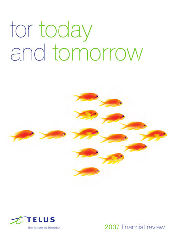 Thumbnail Telus Annual Report 2007