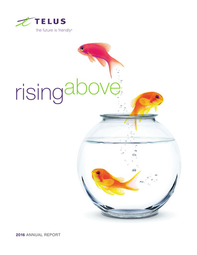 Thumbnail Telus Annual Report 2016
