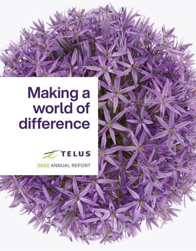 Thumbnail Telus Annual Report 2022