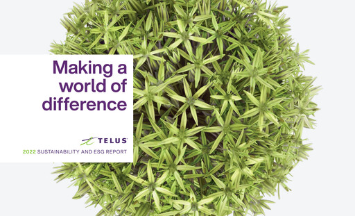 Thumbnail Telus Sustainability Report 2022