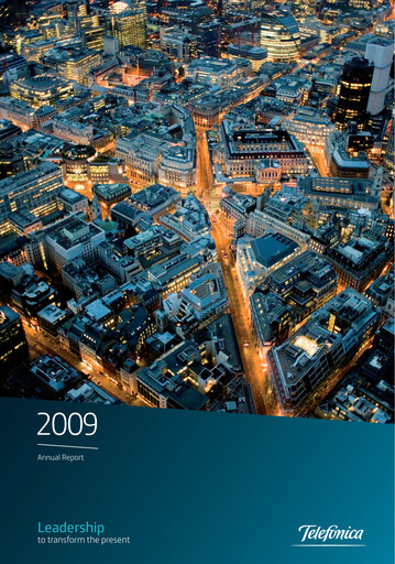 Thumbnail Telefónica Annual Report 2009