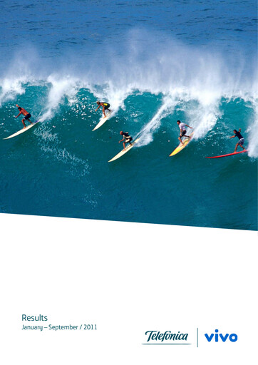 Thumbnail Telefonica Brasil Quarterly Report 2011-q3