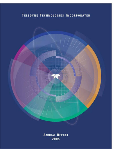 Thumbnail Teledyne Technologies Annual Report 2005