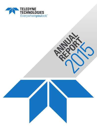 Thumbnail Teledyne Technologies Annual Report 2015