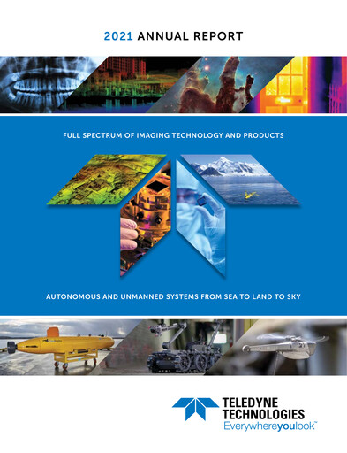 Thumbnail Teledyne Technologies Annual Report 2021
