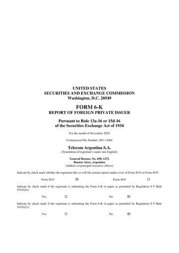 Thumbnail Telecom Argentina
 Financial Statement 2024-q3