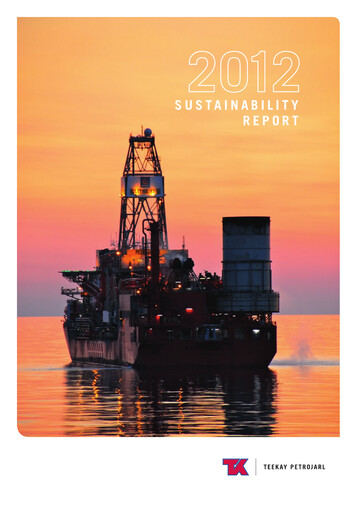Thumbnail Teekay Sustainability Report 2012