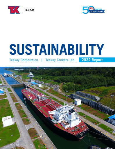Thumbnail Teekay Sustainability Report 2022