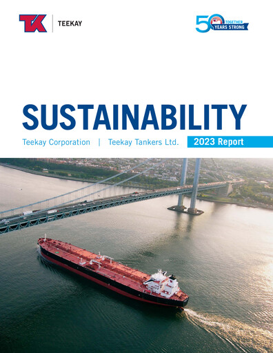 Thumbnail Teekay Sustainability Report 2023