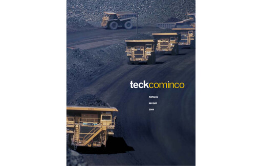 Thumbnail Teck Resources
 Annual Report 2004
