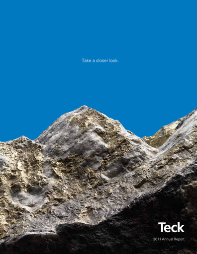 Thumbnail Teck Resources
 Annual Report 2011