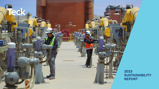 Thumbnail Teck Resources
 Sustainability Report 2023