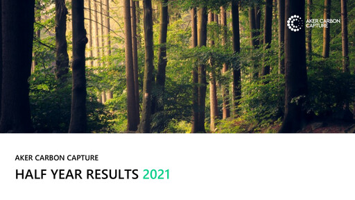 Vorschaubild Aker Carbon Capture Halbjahresbericht 2021-h1