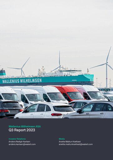 Thumbnail Wallenius Wilhelmsen Quarterly Report 2023-q3