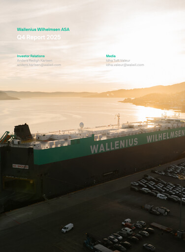 Thumbnail Wallenius Wilhelmsen Quarterly Report 2025-q4
