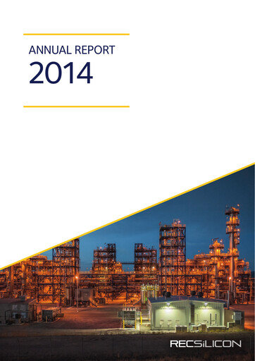 Thumbnail REC Silicon Annual Report 2014