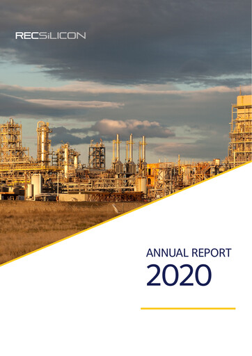 Thumbnail REC Silicon Annual Report 2020