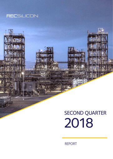 Vorschaubild REC Silicon Quartalsbericht 2018-q2