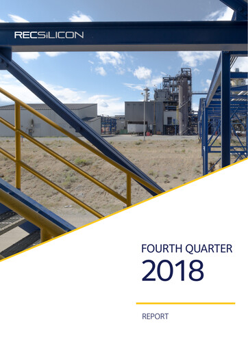Vorschaubild REC Silicon Quartalsbericht 2018-q4