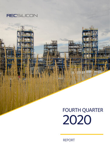 Vorschaubild REC Silicon Quartalsbericht 2020-q4