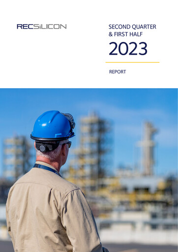 Vorschaubild REC Silicon Quartalsbericht 2023-q2