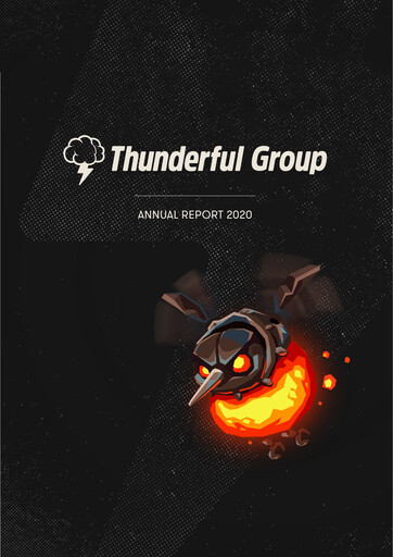 Miniature Thunderful Group Rapport annuel 2020