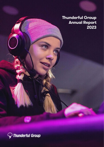Miniature Thunderful Group Rapport annuel 2023