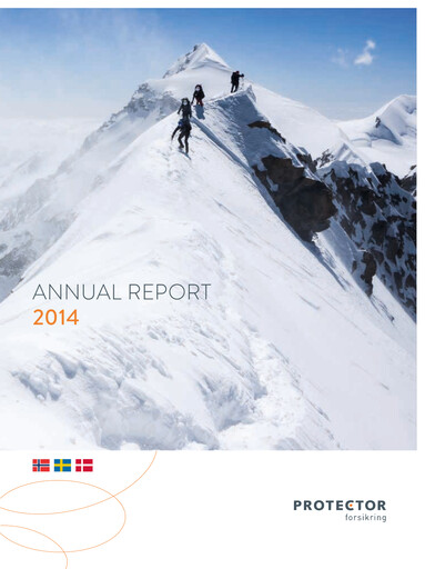 Thumbnail Protector Forsikring Annual Report 2014