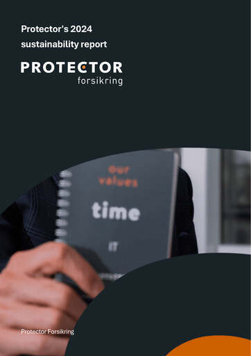 Thumbnail Protector Forsikring Sustainability Report 2024