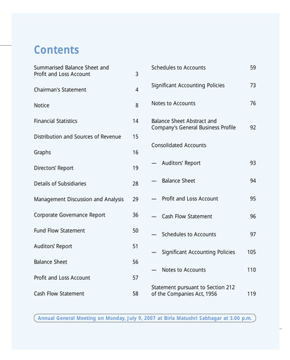 Thumbnail Tata Motors Annual Report 2006-2007