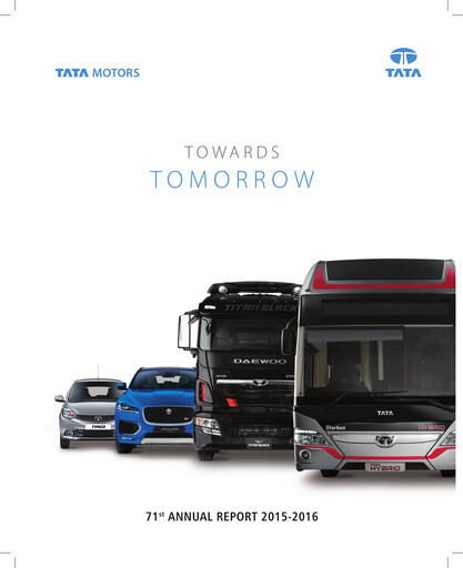 Thumbnail Tata Motors Annual Report 2015-2016