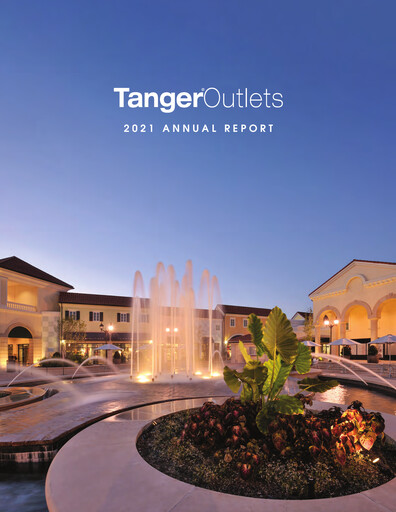 Thumbnail Tanger Inc.
 Annual Report 2021