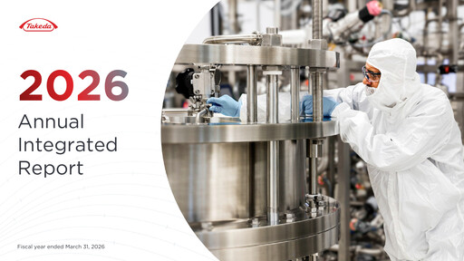 Thumbnail Takeda Pharmaceutical Integrated Report 2026