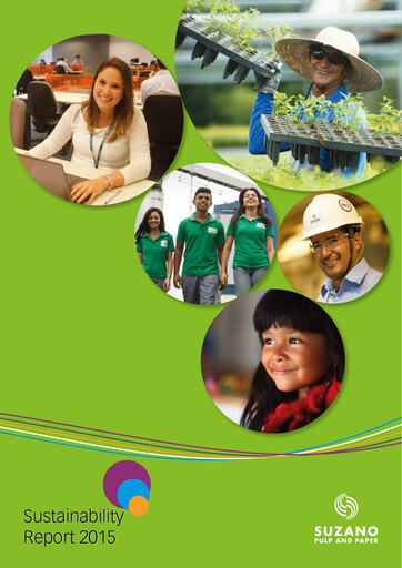 Vorschaubild Suzano Nachhaltigkeitsbericht 2015