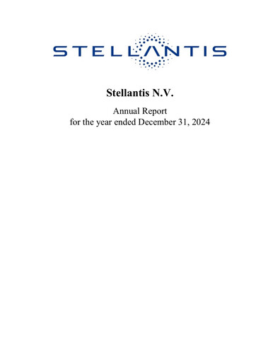 Thumbnail Stellantis Annual Report 2024