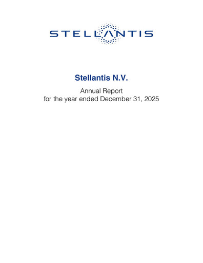 Thumbnail Stellantis Annual Report 2025