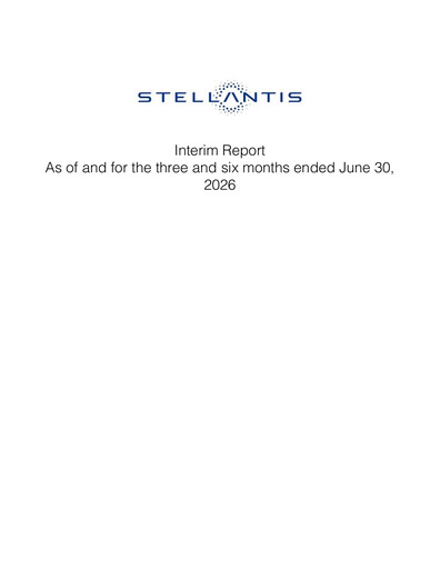 Thumbnail Stellantis Half-year Report 2026-h1