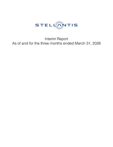 Thumbnail Stellantis Quarterly Report 2026-q1