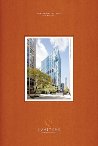 Thumbnail Sunstone Hotel Investors
 Annual Report 2012