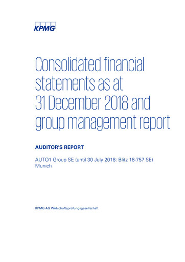 Thumbnail AUTO1 Financial Statement 2018