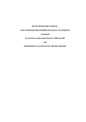 Thumbnail SK Hynix Quarterly Report 2008-q1