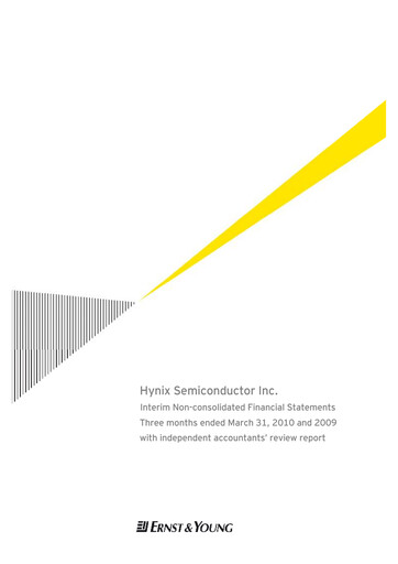 Thumbnail SK Hynix Quarterly Report 2010-q1