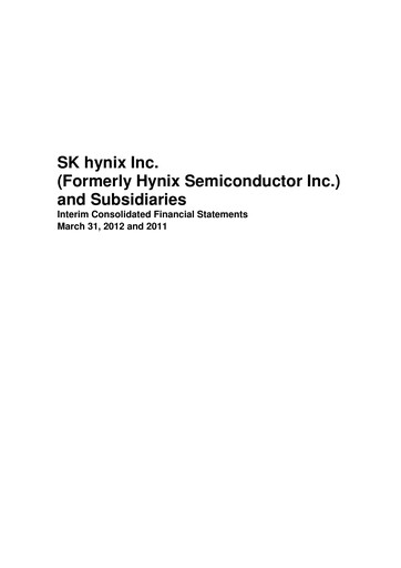 Thumbnail SK Hynix Quarterly Report 2012-q1