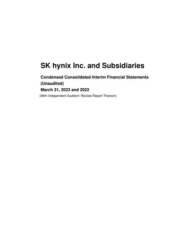 Thumbnail SK Hynix Quarterly Report 2023-q1